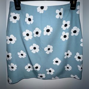 Shein Floral Mini Skirt